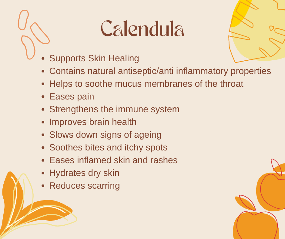 Calendula benefits